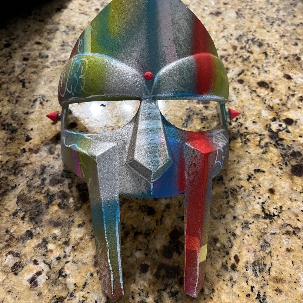 Real size MFDOOM custom mask…